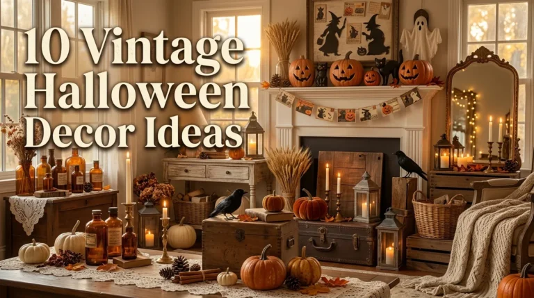 10 Vintage Halloween Decor Ideas