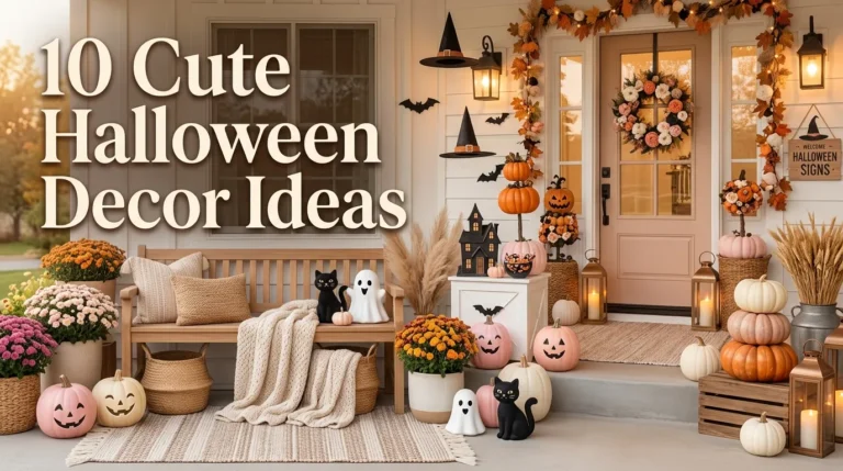 Cute Halloween Decor Ideas