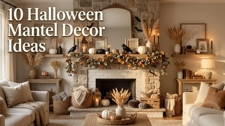 10 Halloween Mantel Decor Ideas