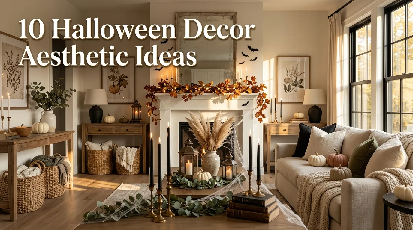 10 Halloween Decor Aesthetic Ideas