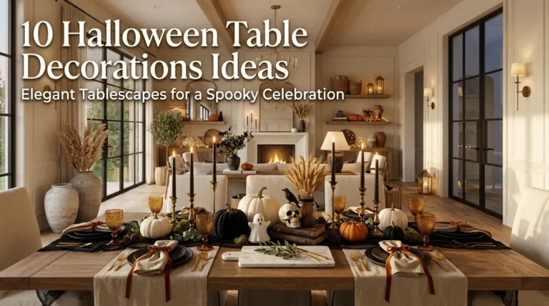 10 Halloween Table Decorations Ideas