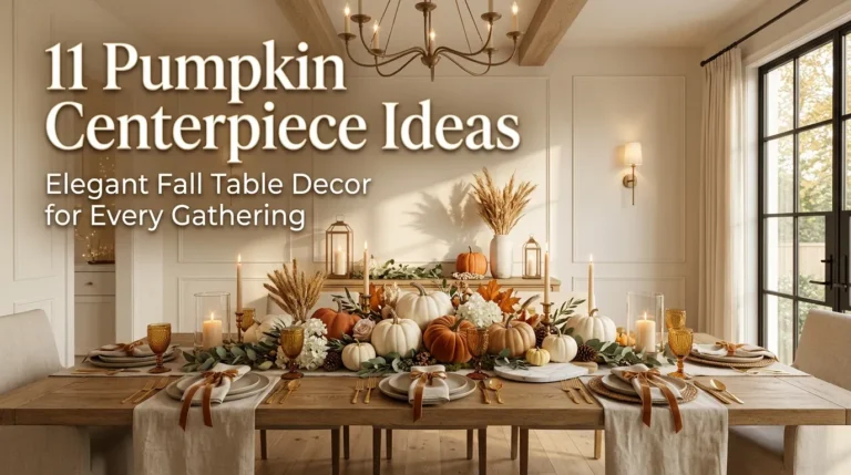 11 Pumpkin Centerpiece Ideas