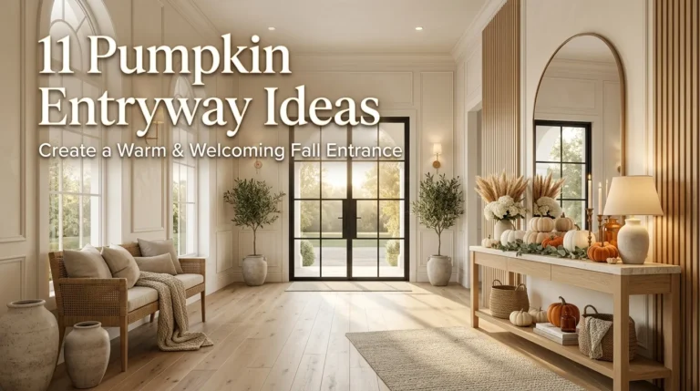 11 Pumpkin Entryway Ideas