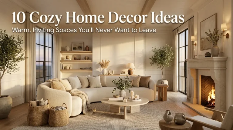 10 Cozy Home Decor Ideas