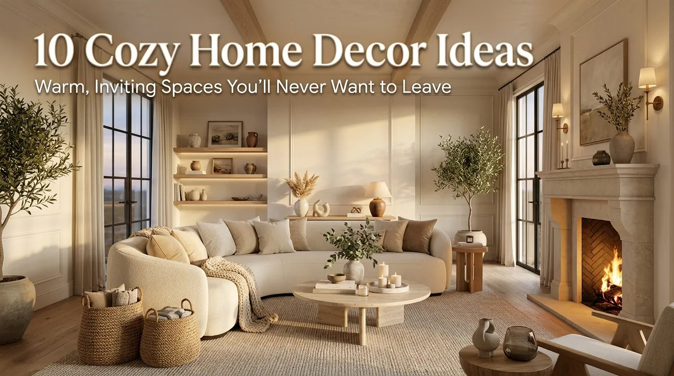 10 Cozy Home Decor Ideas