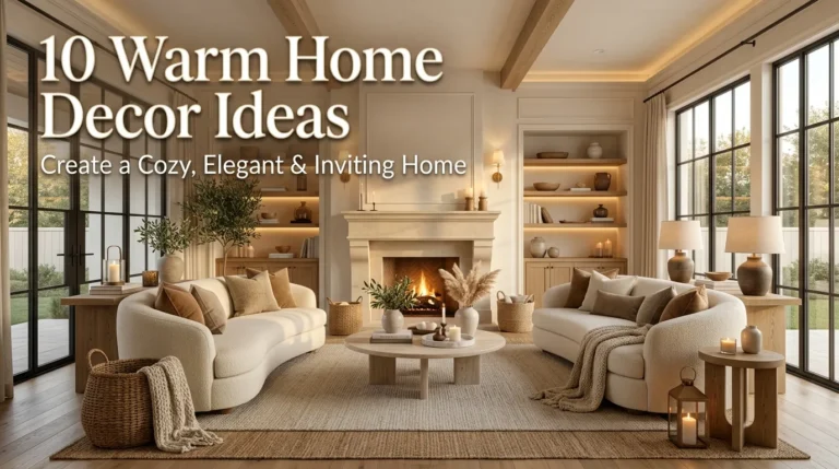 10 Warm Home Decor Ideas