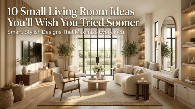 10 Small Living Room Ideas You'll Wish You Tried Sooner