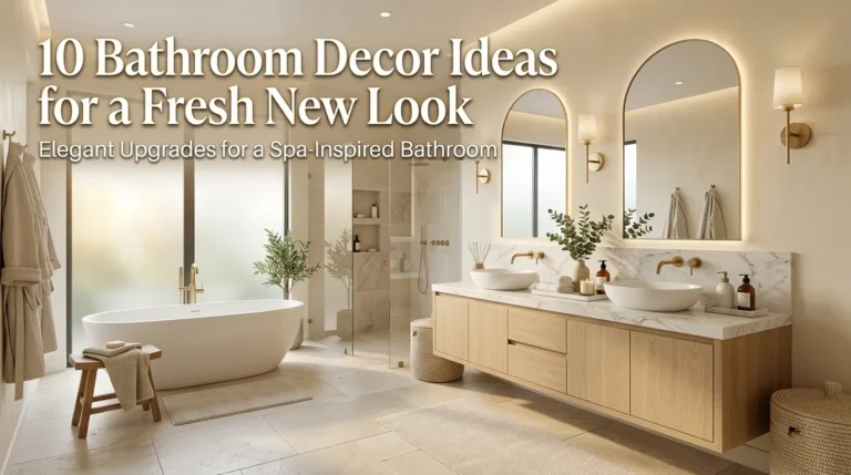 10 Bathroom Decor Ideas for a Fresh New Look