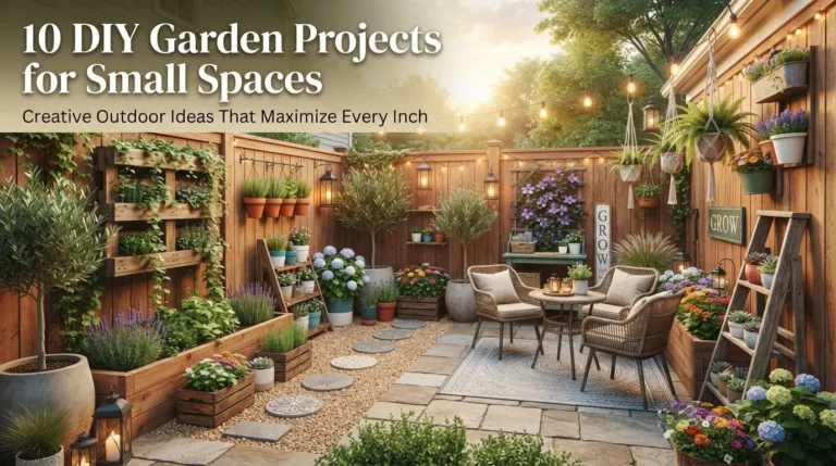 10 DIY Garden Projects for Small Spaces