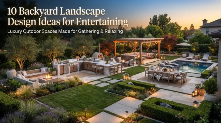 10 Backyard Landscape Design Ideas for Entertaining
