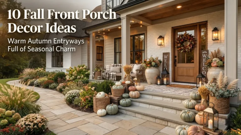 10 Fall Front Porch Decor Ideas