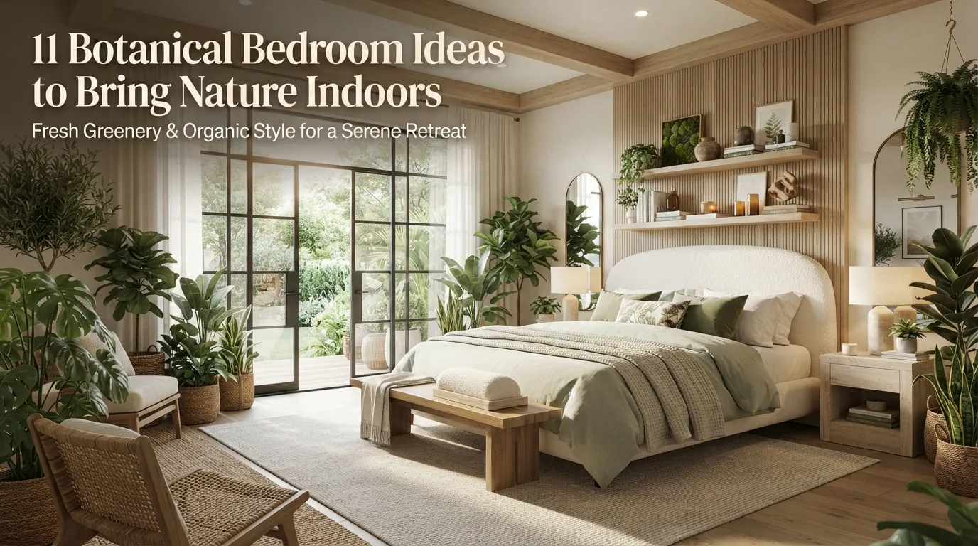 11 Botanical Bedroom Ideas to Bring Nature Indoors