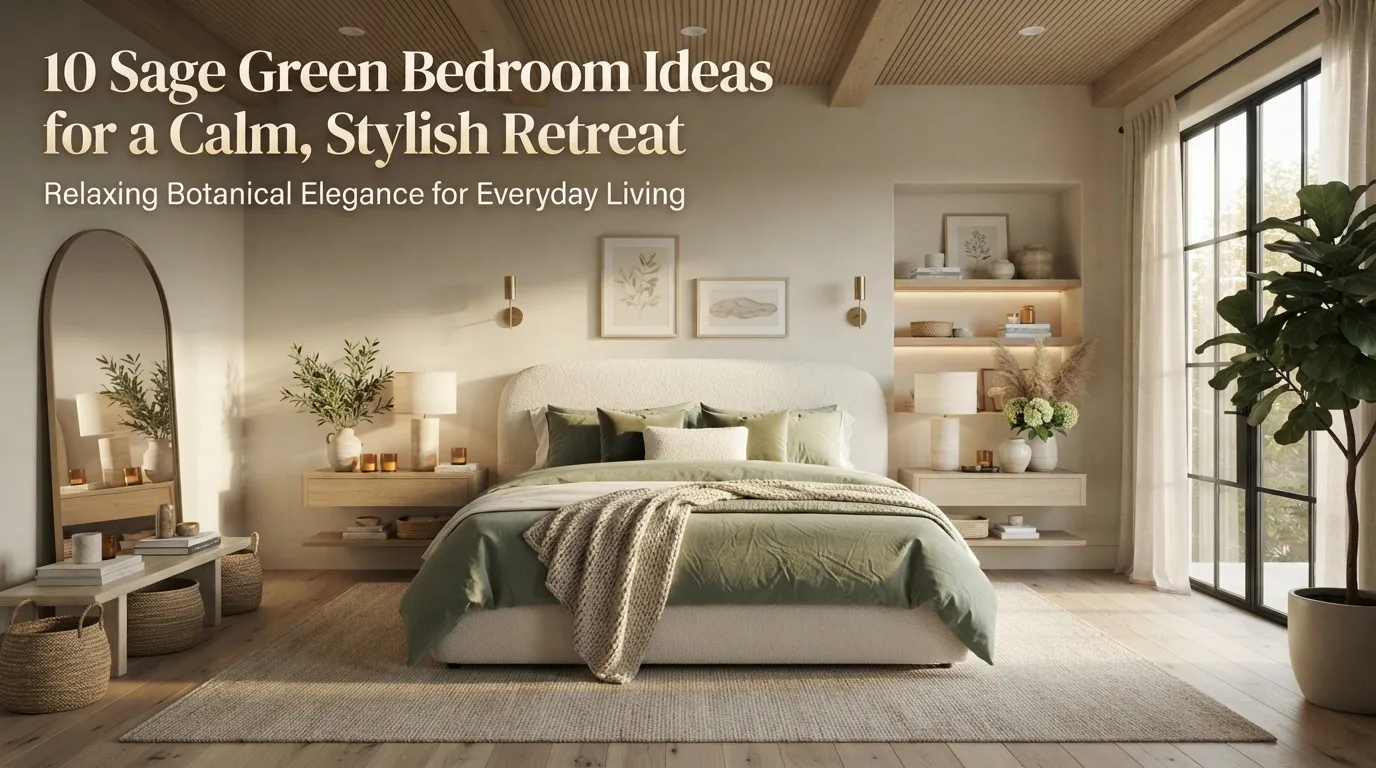 10 Sage Green Bedroom Ideas for a Calm, Stylish Retreat