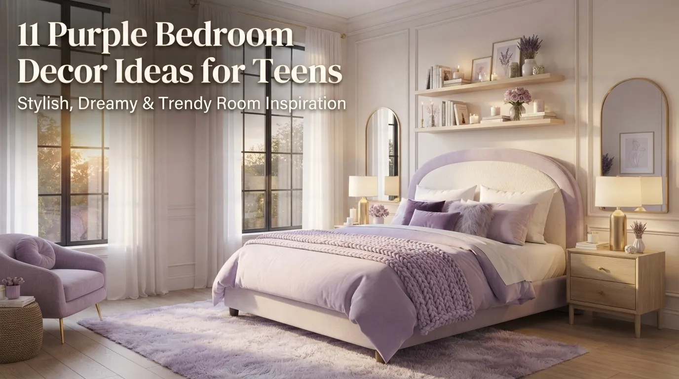 11 Purple Bedroom Decor Ideas for Teens: Stylish Inspiration