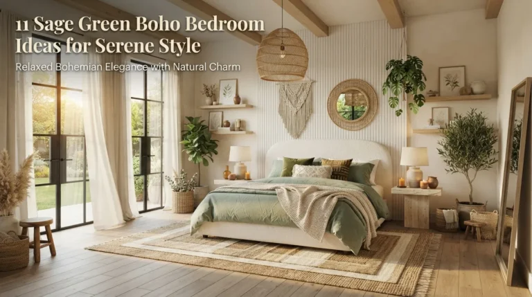 11 Sage Green Boho Bedroom Ideas for Serene Style