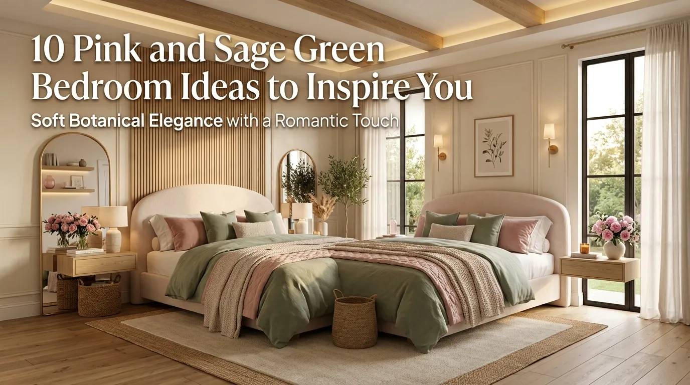 10 Pink and Sage Green Bedroom Ideas to Inspire You